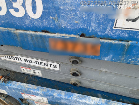 2020 Genie GS-1930 Fixed rails with chain entry gate - Pre A92.20