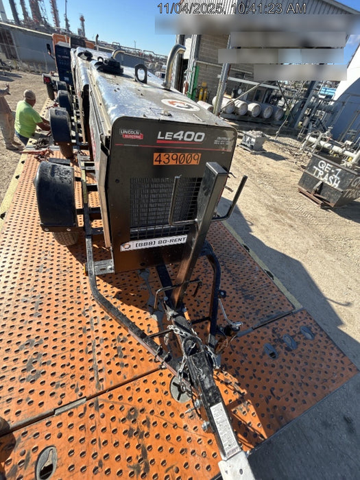 2024 Lincoln Electric LE400 Kubota V1505, Trlr, Cable Rack, Light Kit, ES Decals, T3