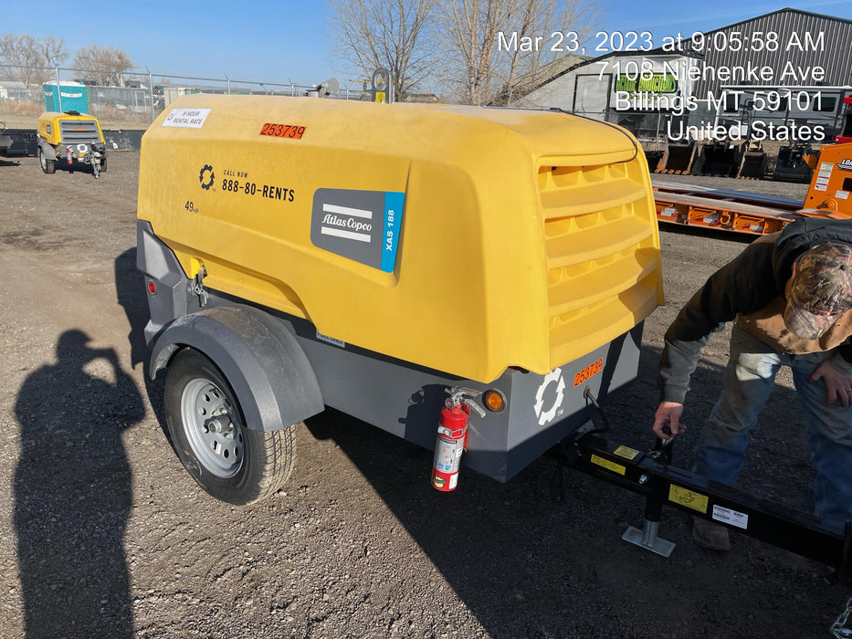 2022 ATLAS COPCO XAS188 CWK
