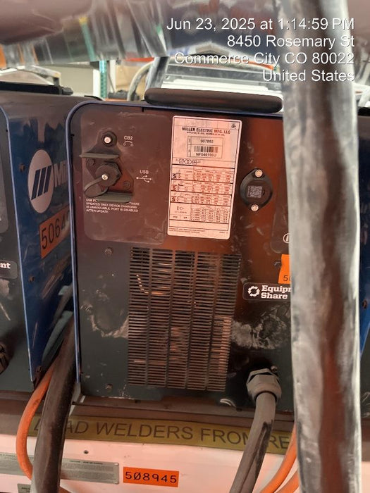 2025 MILLER ELECTRIC XMT 400