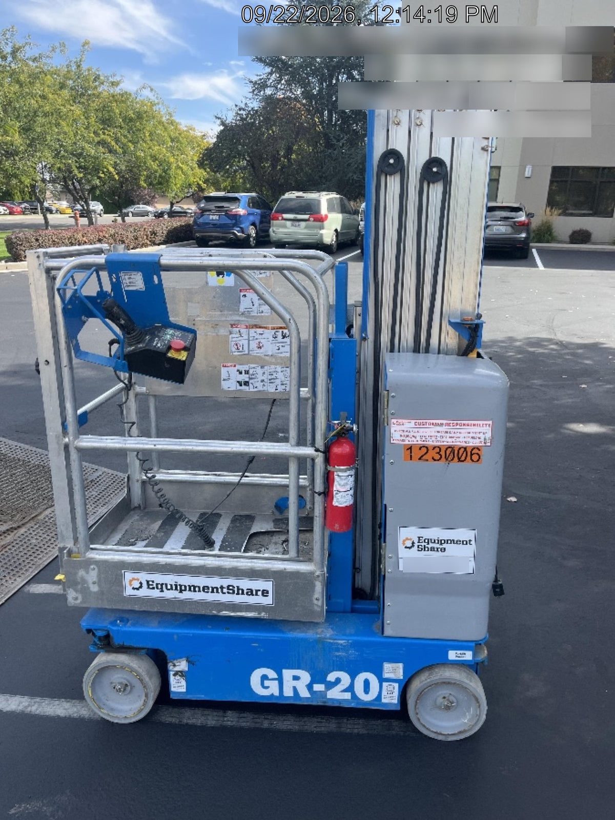 2020 GENIE GR-20
