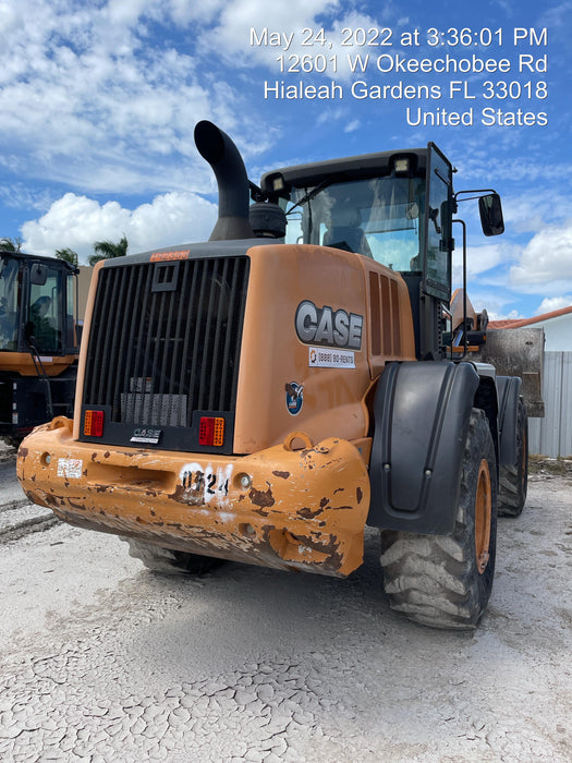 2016 Case 721F CLOSED CAB, JRB 416 STYLE HYD COUPLER