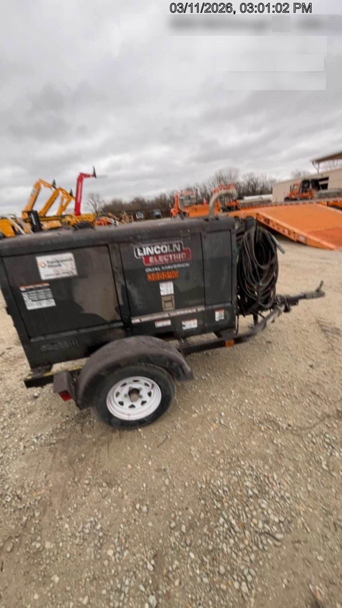 2024 Lincoln Electric Dual Maverick 200/200X Ready Pak 3, Includes Trailer, Cable Rack, Fender Light Kit K4382-1-RP3