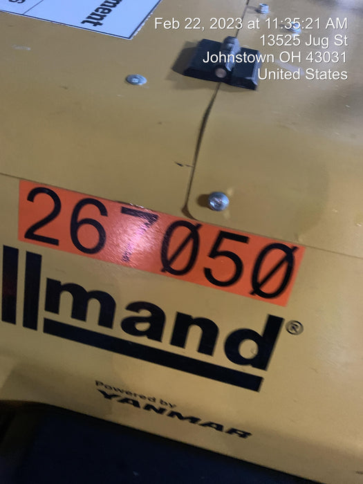 2022 Allmand NLV3GR (4) LED Light Fixture 350W, 23' Vertical Mast, 3kW Prime, Towable, ES Decals, T3