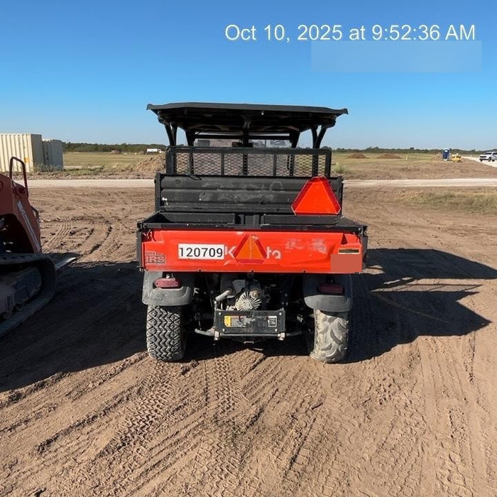 2020 Kubota RTV-X1140WL-A 4WD, LED Strobe, Windshield Acrylic Clear, Plastic Canopy, Wire Harness Kit, Backup Alarm, Bed Liner