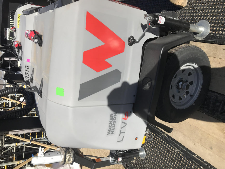 2019 Wacker Neuson LTV6L-MH Wacker Neuson LTV6L Mobile Light Tower w/Fuel Level Sensor Installed
