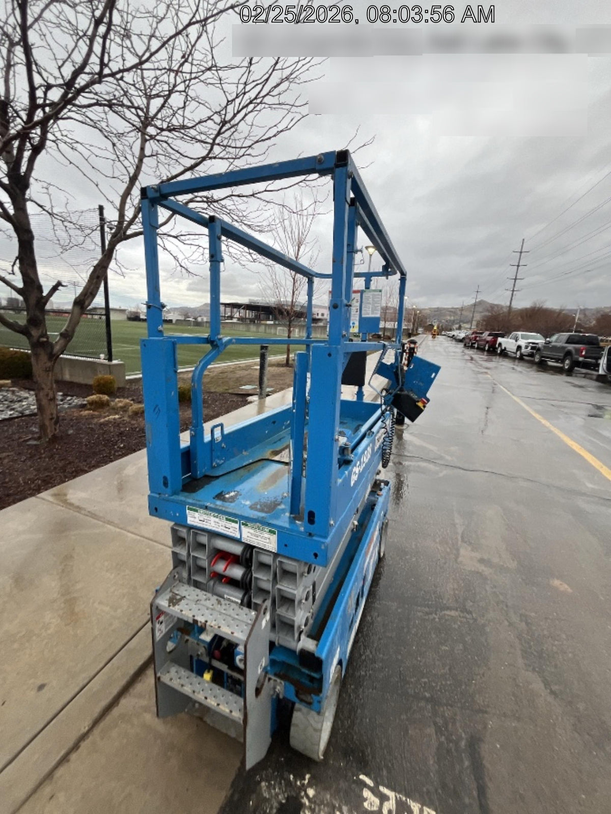 2020 Genie GS-1930 Solid Non Marking Tires, Beacon, Folding rails with half height swing gate, 800W Inverter