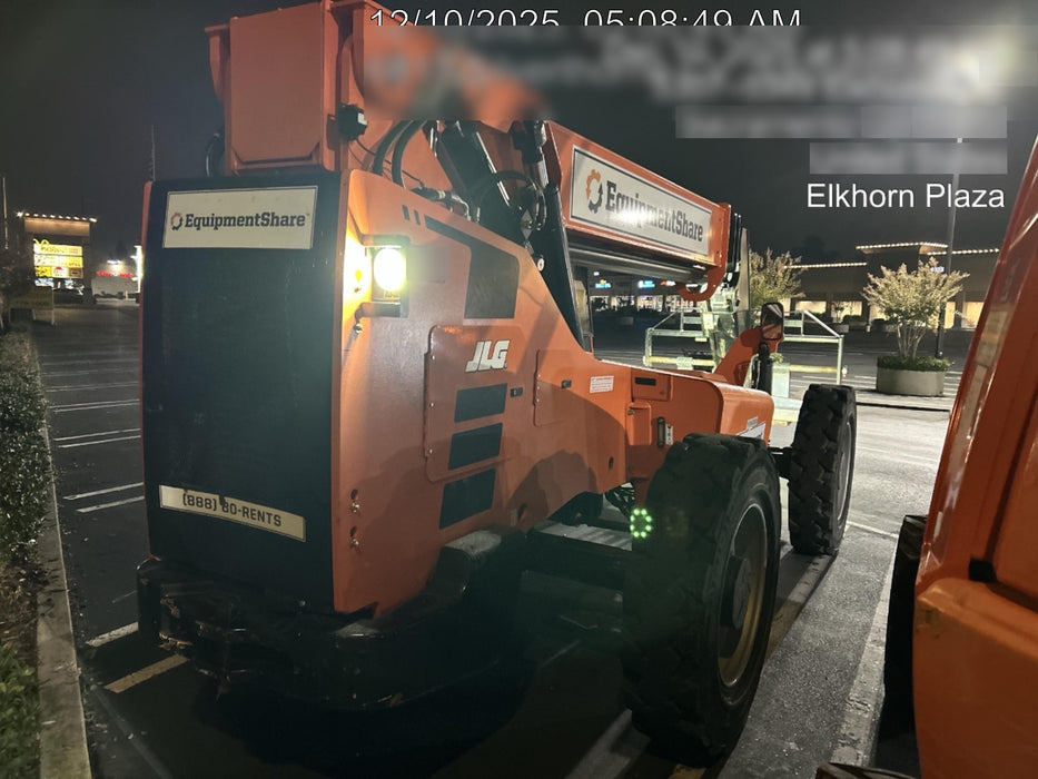 2020 Skytrak 8042 Cab/Heat/Air, Solid Tires, Work Lights, Beacon, Aux Hydraulics, Back up Alarm, Lifting Eye, ES Decals