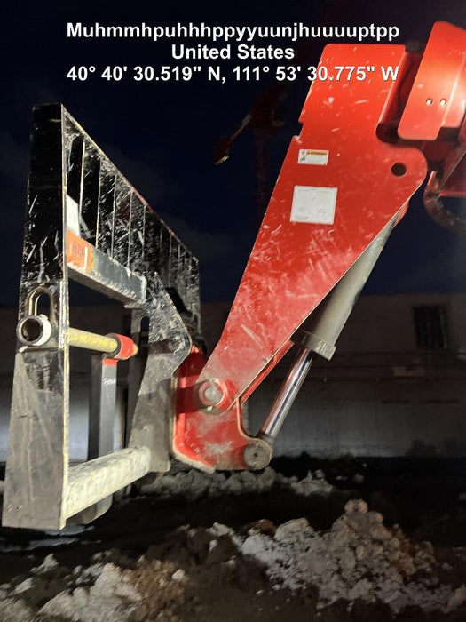 2021 Manitou MTA8044 Cab/Heat/Air, Solid Tires, Work Lights, Beacon, Aux Hydraulics, Back up Alarm, Lifting Eye, Mirrors, ES Keypad