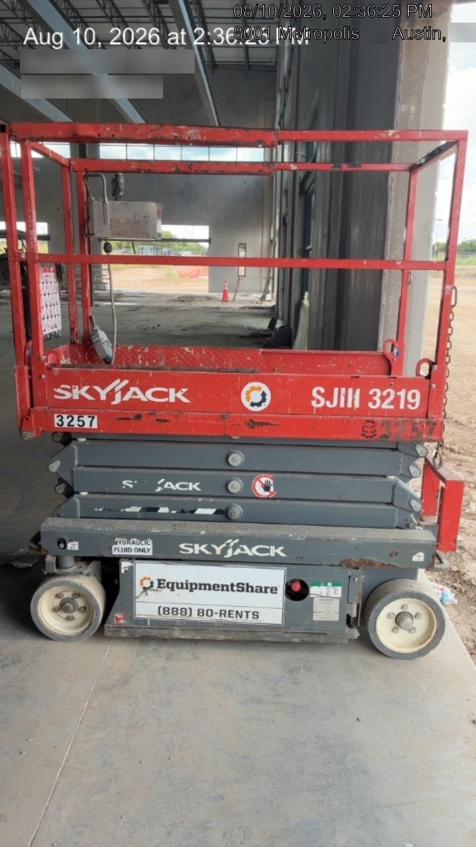 2017 Skyjack SJIII-3219 Skyjack SJ3219 Scissor Lift