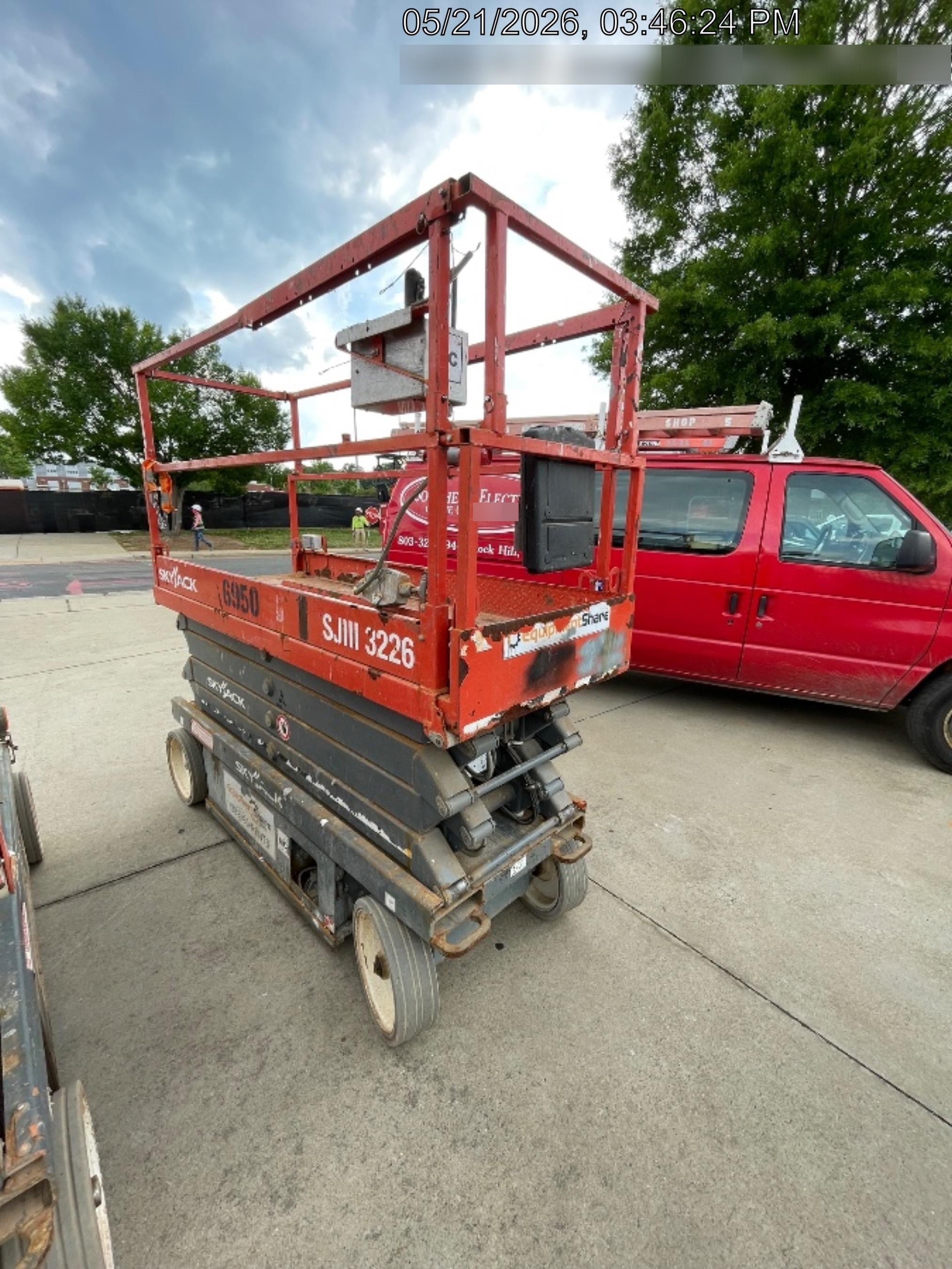 2018 Skyjack SJIII-3226 Skyjack SJIII3226 Scissor Lift w/Trojan Batteries