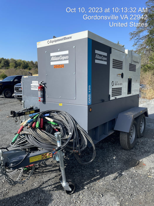 2022 ATLAS COPCO QAS 125