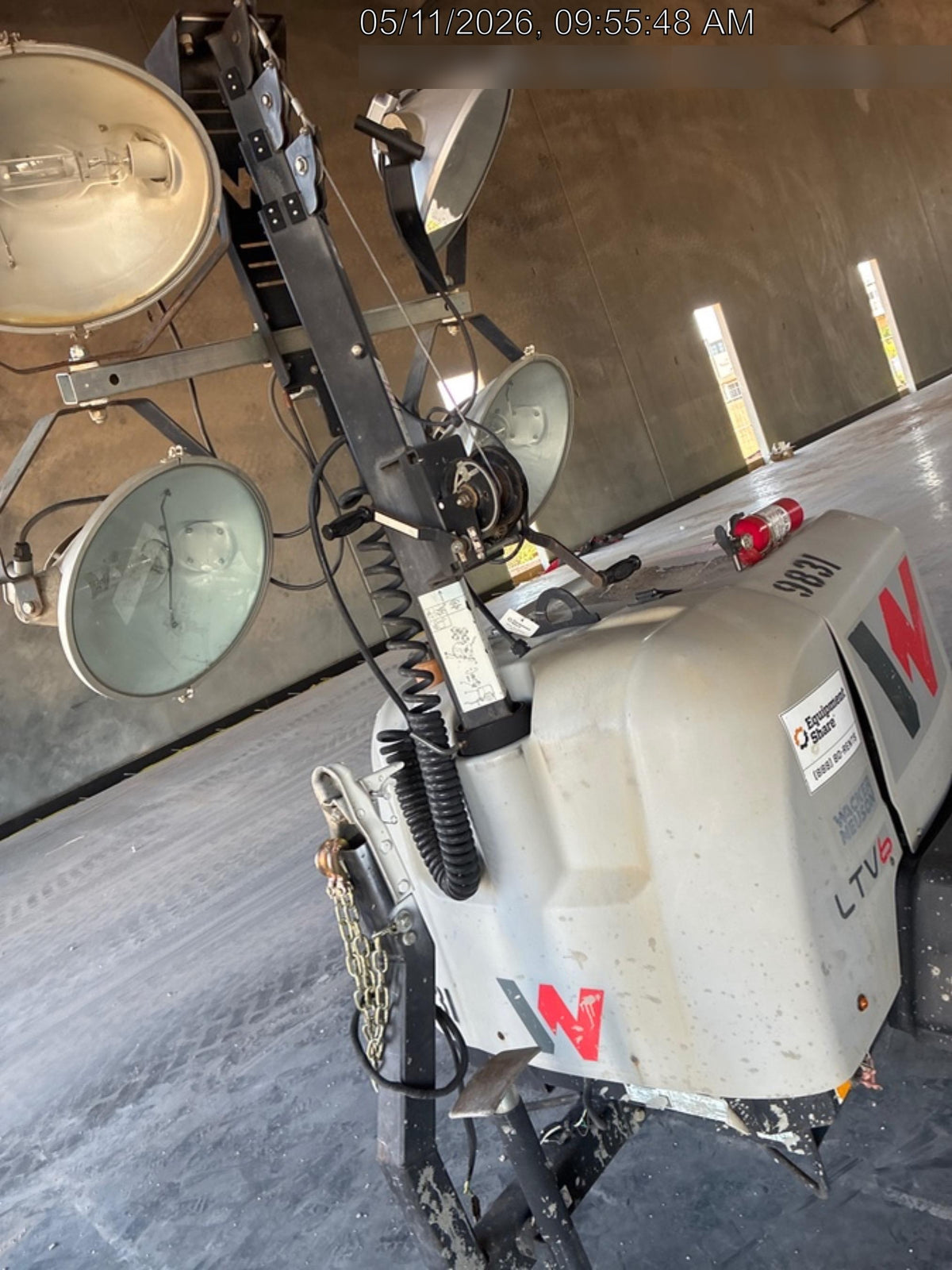 Wacker Neuson LTV6K-MH Wacker Neuson LTV6K Towable Light Tower