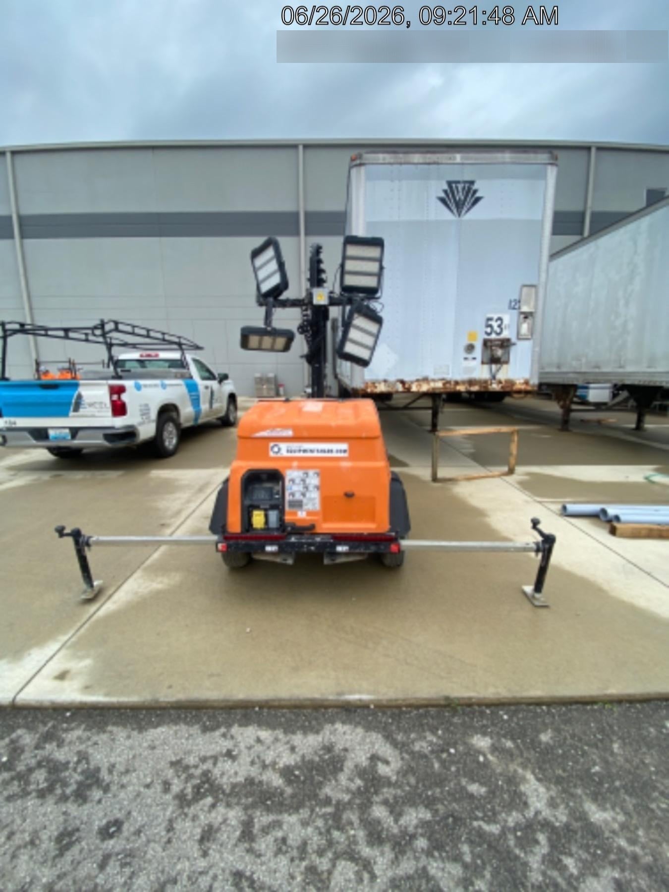 2023 Generac MLT2 Diesel, Flex Switch 120V Input, Powerzone Controller, (4) 320W LED Lights, 4kW Generator, 39.9 Gal Fuel Tank, 2" Ball, T3