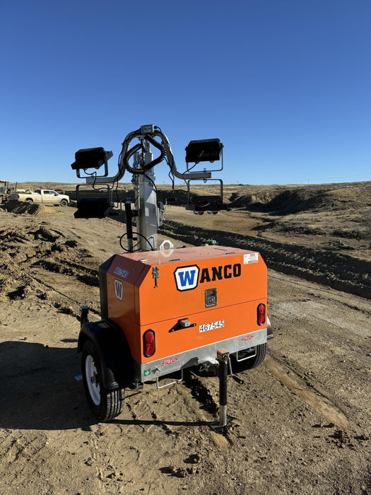 2024 Wanco WLTT-4MM4K Diesel, Deep Sea Controller, Shore Power Plug, Auto Start, (4) 350W LED Floodlights, 4kW Generator, 60 Gal Fuel Tank, 2" Ball, T3