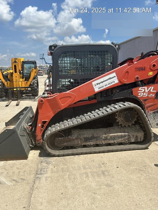 2020 Kubota SVL95-2SHC Cab, Rubber Tracks, Hydraulic Quick Coupler