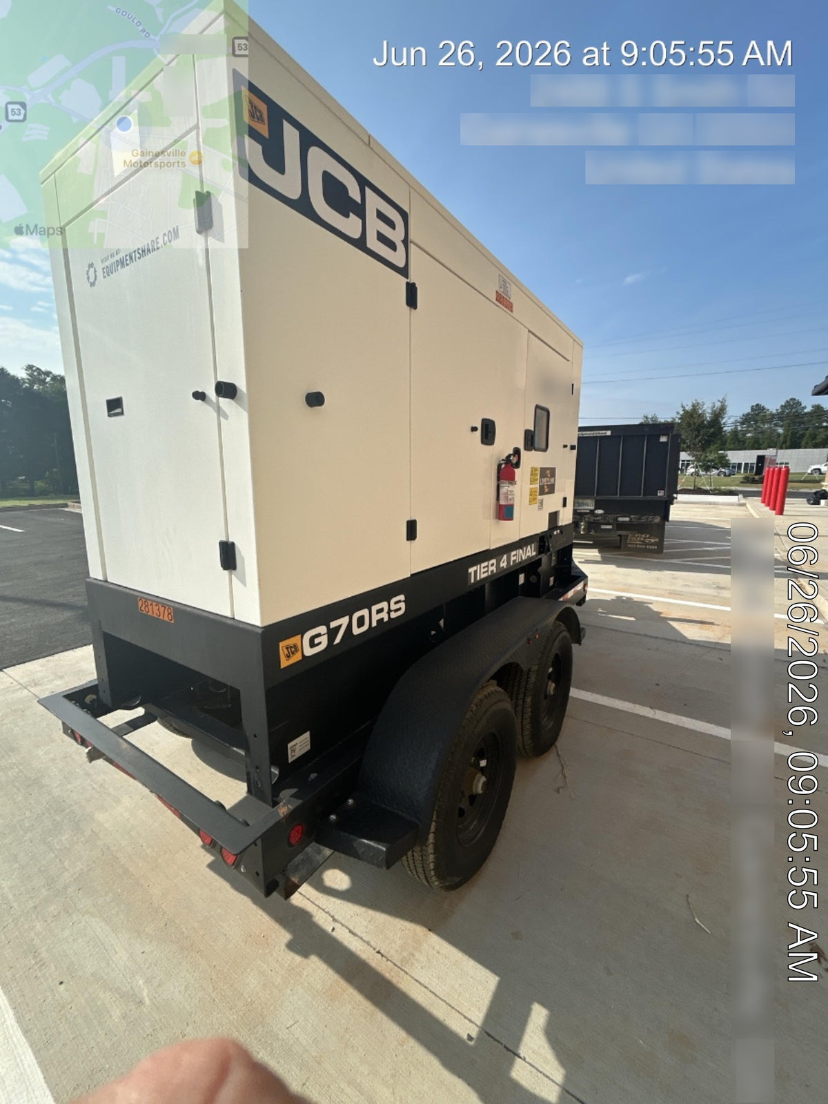 2022 JCB G70RST4F