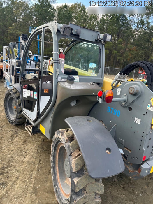 2018 Wacker Neuson TH627 Wacker Neuson TH627 Telehandler w/Canopy, Solid Tires, 48" Carriage and Forks