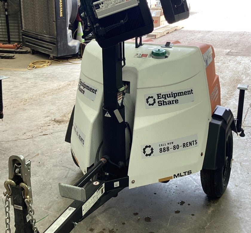 2024 Generac MLT2 Diesel, Flex Switch 120V Input, Powerzone Controller, 
(4) 320W LED Lights, 4kW Generator, 39.9 Gal Fuel Tank, 2" Ball, T3