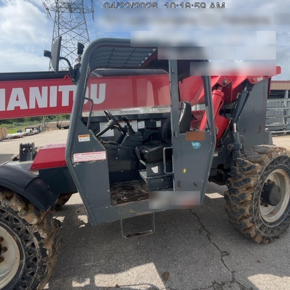 2019 Manitou MTA10055 MTA10055 - 74 HP T4, Canopy, Worklights/Strobe, Beacon, 66" Carriage, 60" Forks, Solid Tires, Lift Hook, Aux Hydraulics