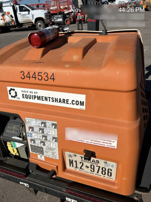 2023 Generac MLT2 Diesel, Flex Switch 120V Input, Powerzone Controller, (4) 320W LED Lights, 4kW Generator, 39.9 Gal Fuel Tank, 2" Ball, T3