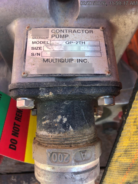 2023 MULTIQUIP QP2TH
