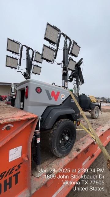 2024 Wacker Neuson LTT4 Diesel, Kohler KDW702, Deep Sea Controller, Auto Start, LED 320W, Bypass Outlet, T3