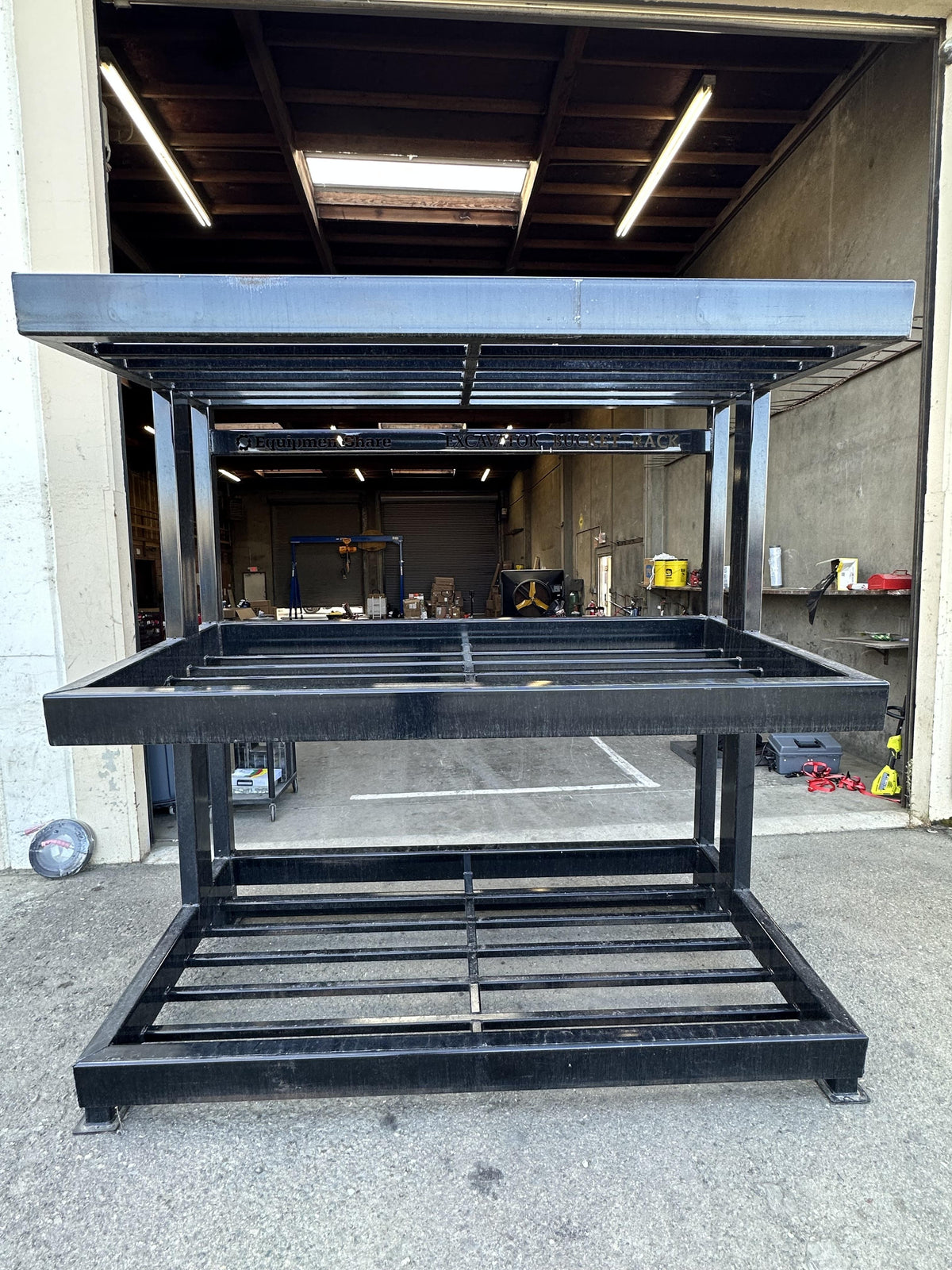 2025 FLUID POWER SUPPORT Excavator Bucket Rack