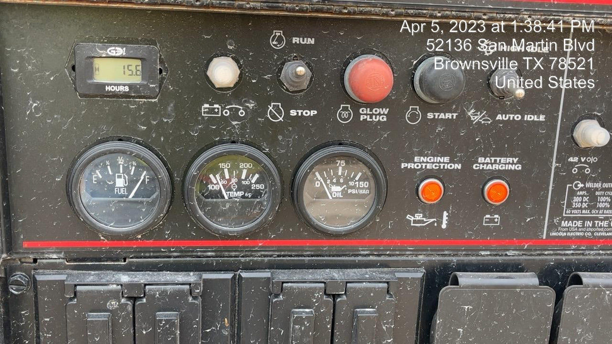 2022 Lincoln Electric LE400 Kubota V1505, Trlr, Cable Rack, Light Kit, ES Decals, T3