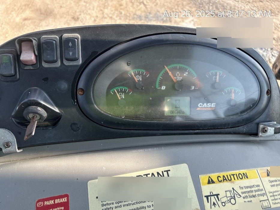 2020 Case 580N EP - Extendable Backhoe Canopy 4WD, Extendable Stick, Pilot Controls, 2 Way Hydraulics, Ride Control, TAG Manual QC