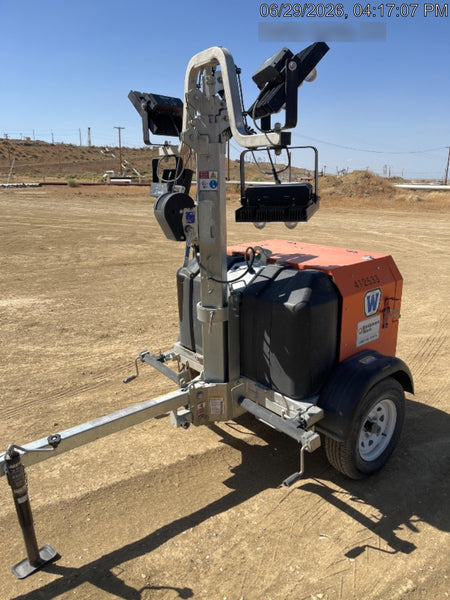 2024 Wanco WLTT-4MM4K Diesel, Deep Sea Controller, Shore Power Plug, Auto Start, (4) 350W LED Floodlights, 4kW Generator, 60 Gal Fuel Tank, 2" Ball, T3