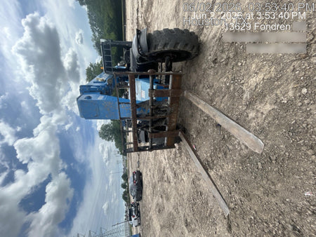 2018 Genie GTH-636 Genie GTH-636 w/Open ROPS, Solid Tires, Work Light/Beacon, 48" Carriage and Forks