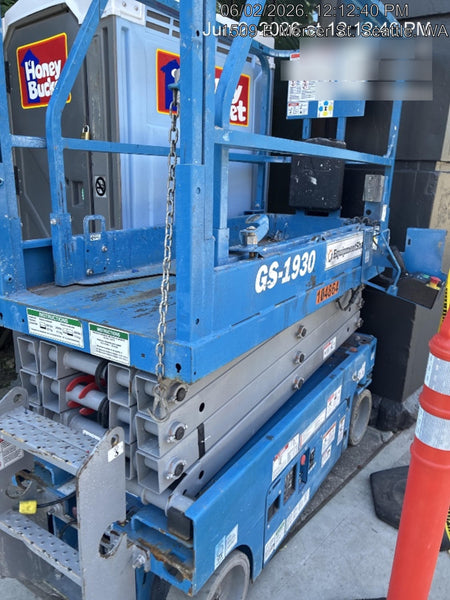 2020 Genie GS-1930 Standard Machine, 800W Inverter