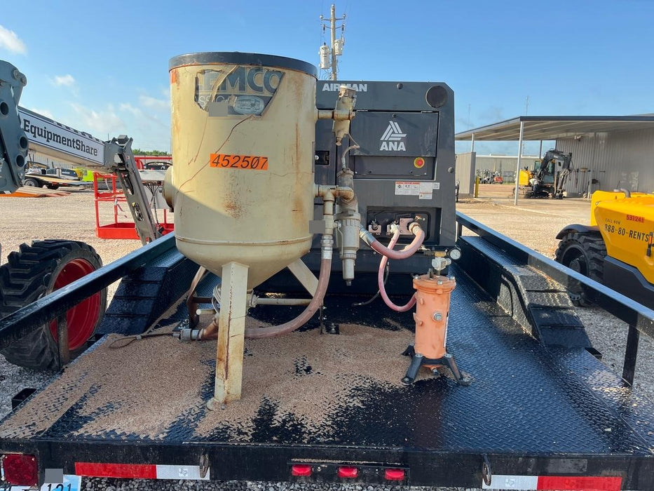 2024 TEXAS PRIDE TRAILERS 18'-20' Lowboy Sand Blasting Unit