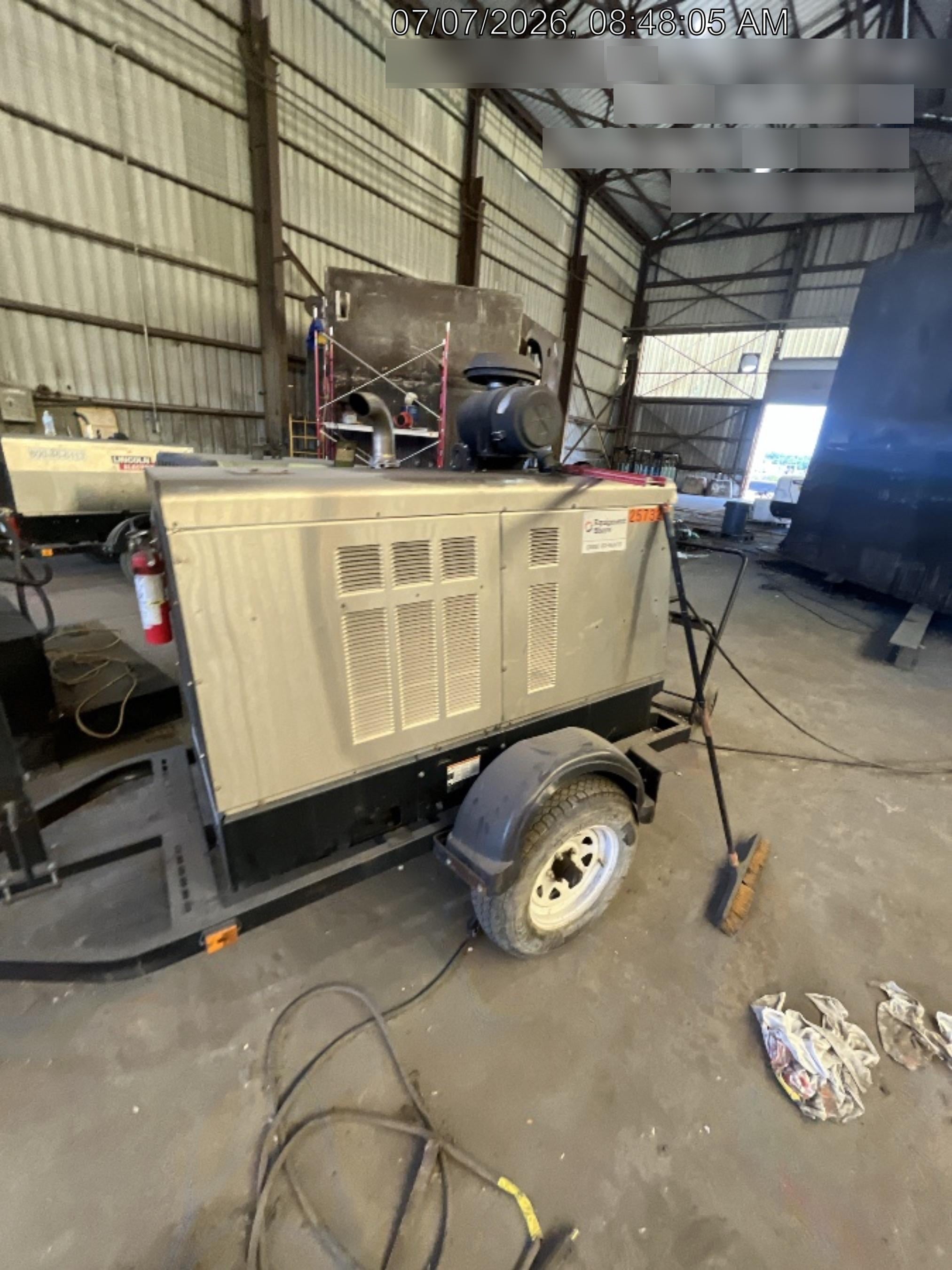 2022 Lincoln Electric Vantage 549X Crosslink Technology, Trailer Mounted, ES Decals, T3