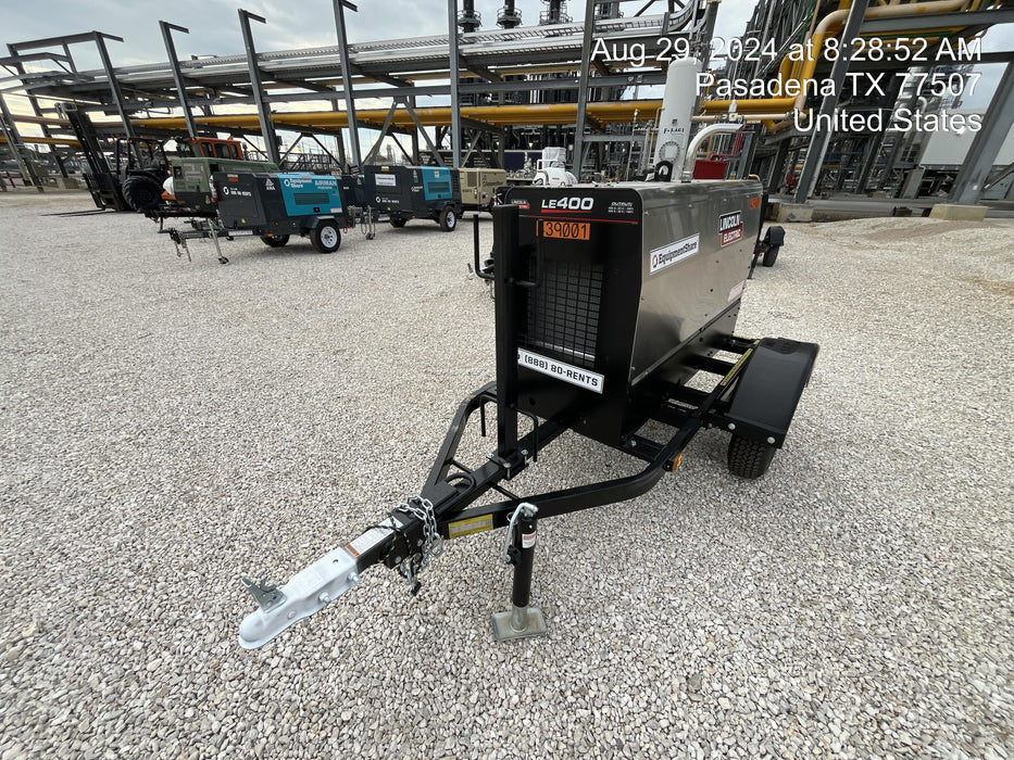 2024 Lincoln Electric LE400 Kubota V1505, Trlr, Cable Rack, Light Kit, ES Decals, T3