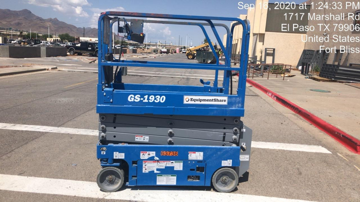 2020 Genie GS-1930 Standard Machine