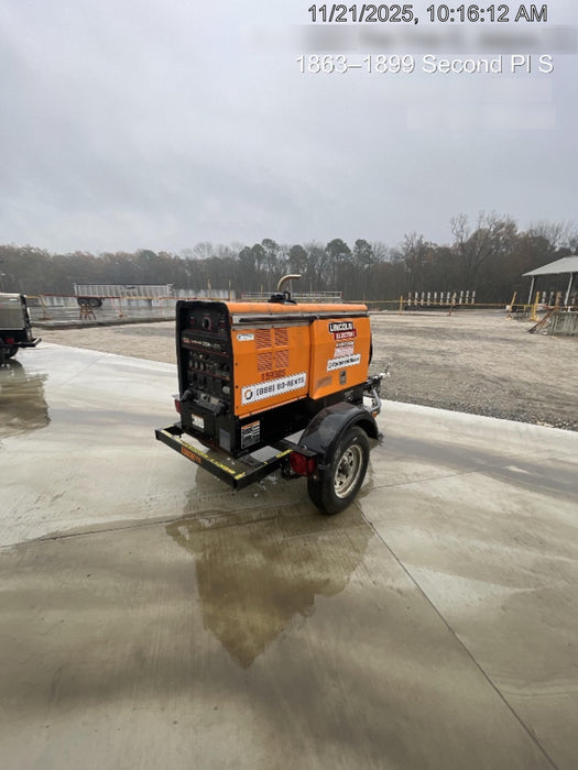 2021 Lincoln Electric Vantage 322 Vantage 322 Ready Pak 3 w/ Decals, ORANGE (includes trailer, cable rack, fender light kit) NO Telematics