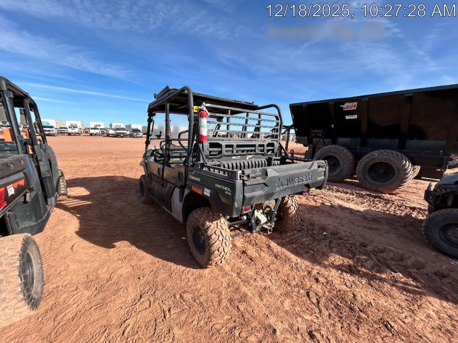 Kawasaki Mule PRO-DXT Movement Alarm, Beacon, Hard Top, ES Track Hardware