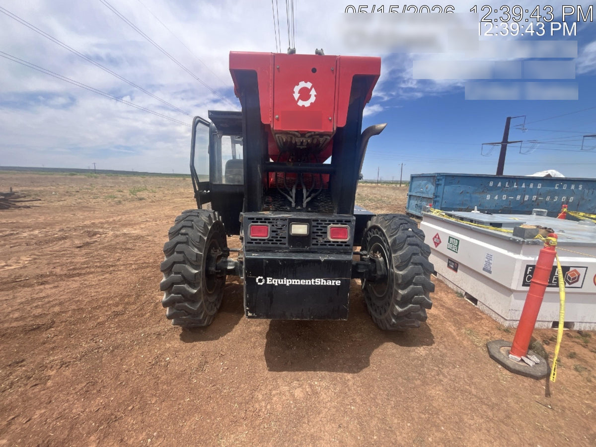 2020 Manitou MTA10055 Cab/Heat/Air, 120 HP, Solid Tires, Work Lights, Lift Hook, Auxiliary Hydraulics w/66" Carriage and 60" Forks