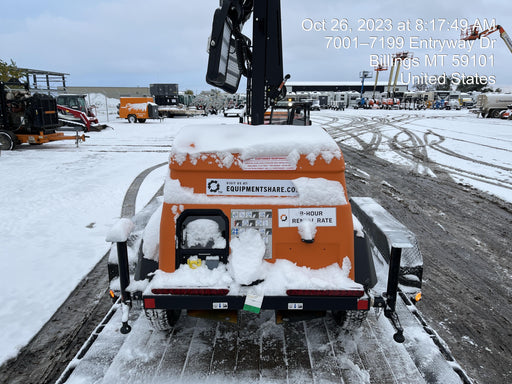 2023 Generac MLT2 Diesel, Flex Switch 120V Input, Powerzone Controller, (4) 320W LED Lights, 4kW Generator, 39.9 Gal Fuel Tank, 2" Ball, T3