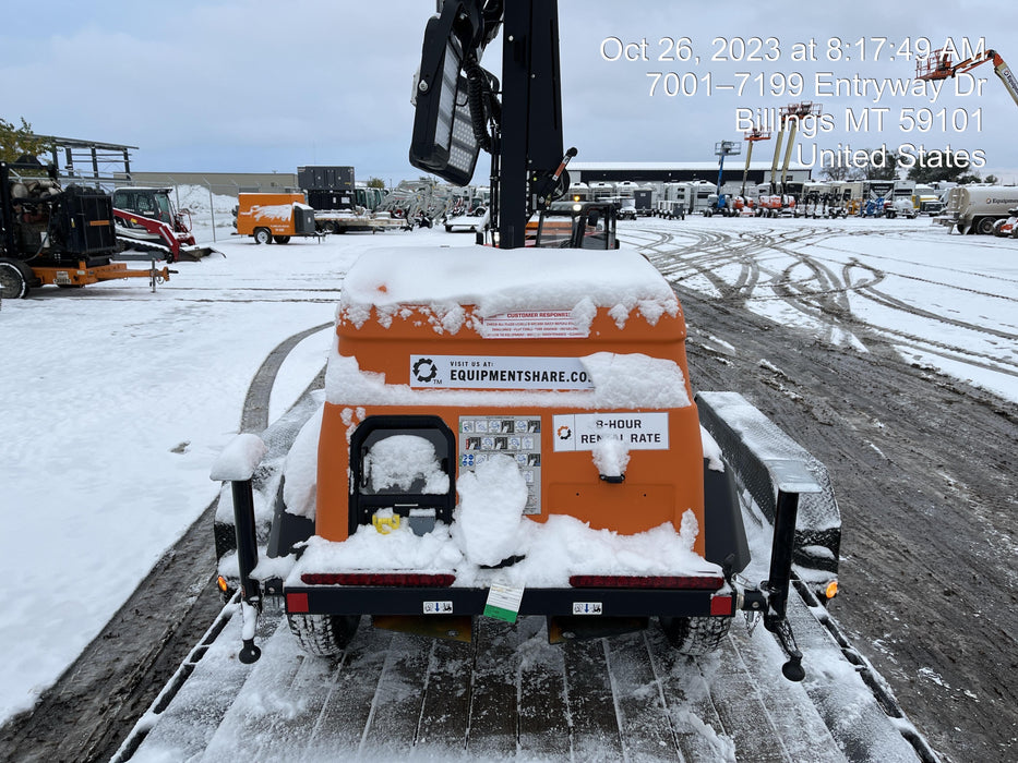 2023 Generac MLT2 Diesel, Flex Switch 120V Input, Powerzone Controller, (4) 320W LED Lights, 4kW Generator, 39.9 Gal Fuel Tank, 2" Ball, T3