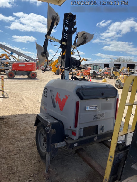 2018 Wacker Neuson LTV6L-MH Wacker Neuson LTV6L Mobile Light Tower w/Fuel Level Sensor Installed
