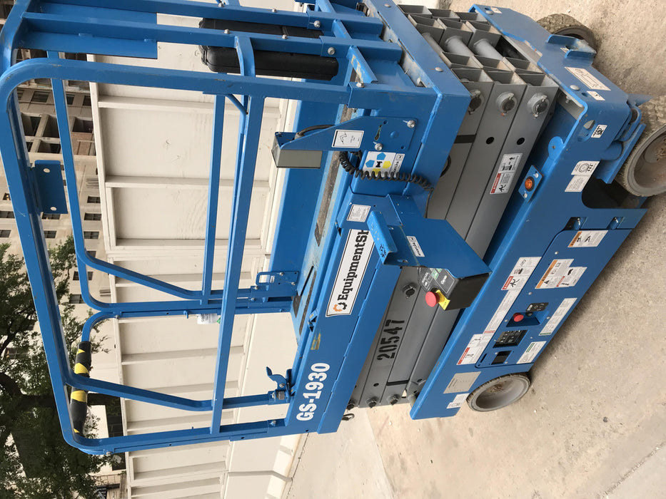 2018 Genie GS-1930 Genie GS-1930 Scissor Lift w/Standard Options