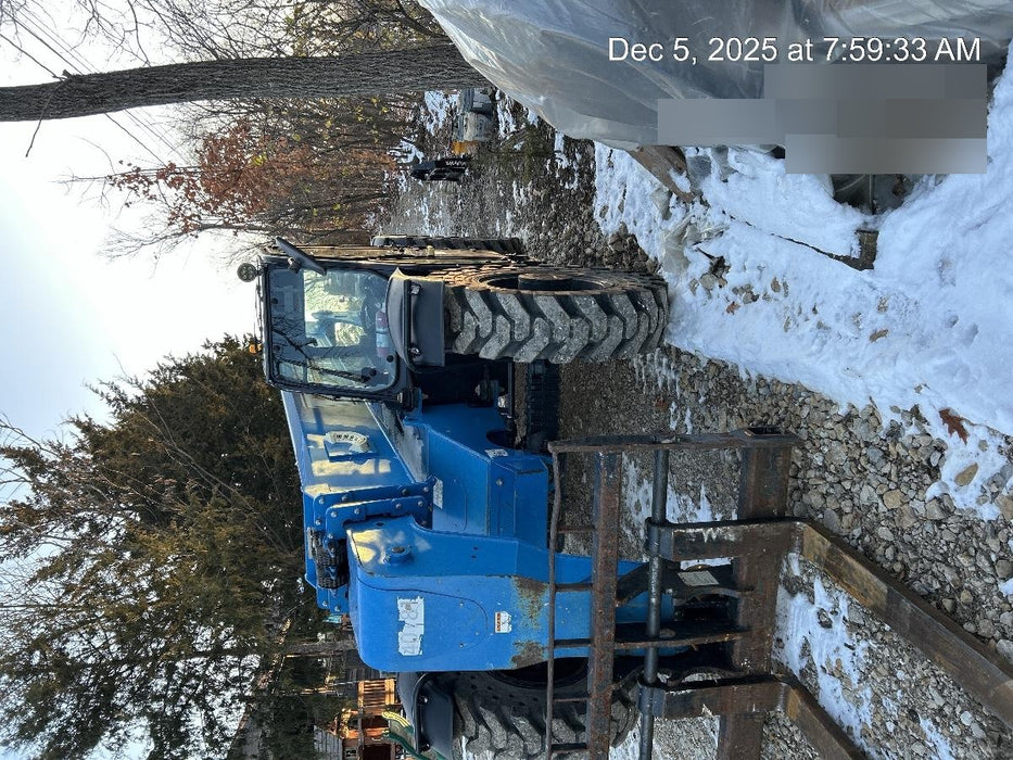 2019 Genie GTH-844 Cab/Heat/AC, Solid RT Tires, LED Work Lights, Beacon 60" QA Carriage, 48" Forks