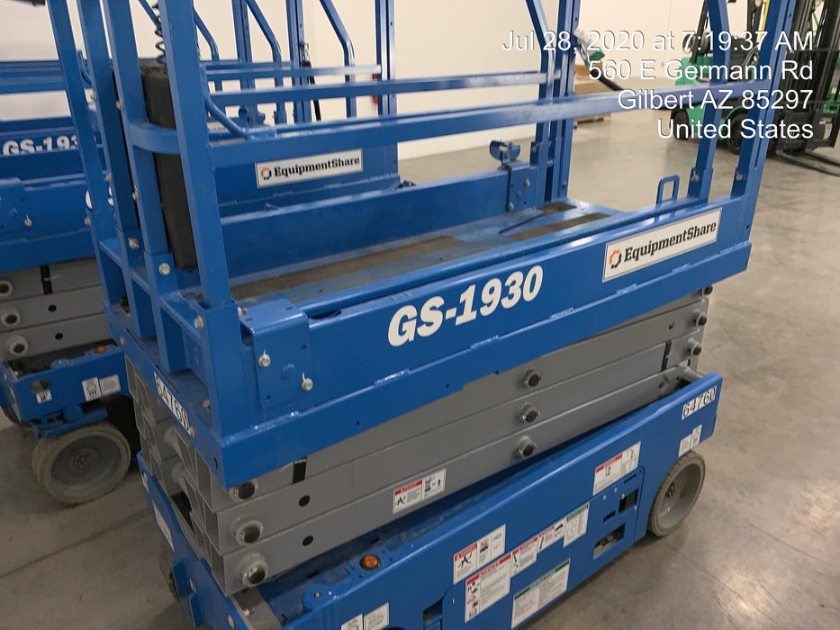 2020 Genie GS-1930 Standard Machine
