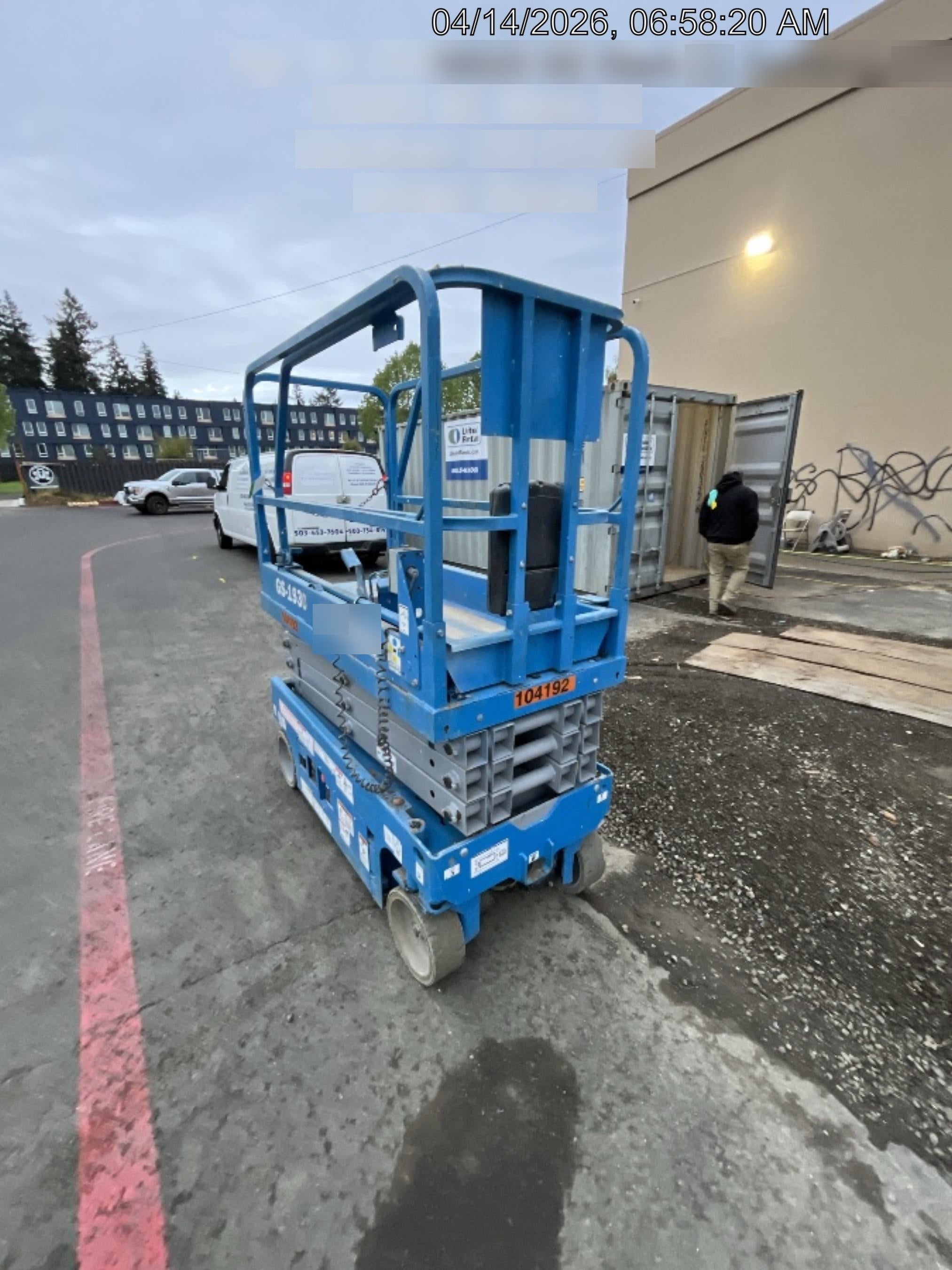 2020 Genie GS-1930 Standard Machine, 800W Inverter