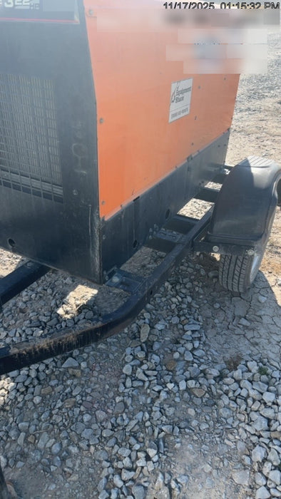 2021 Lincoln Electric Vantage 322 Vantage 322 Ready Pak 3 w/ Decals, ORANGE (includes trailer, cable rack, fender light kit) NO Telematics