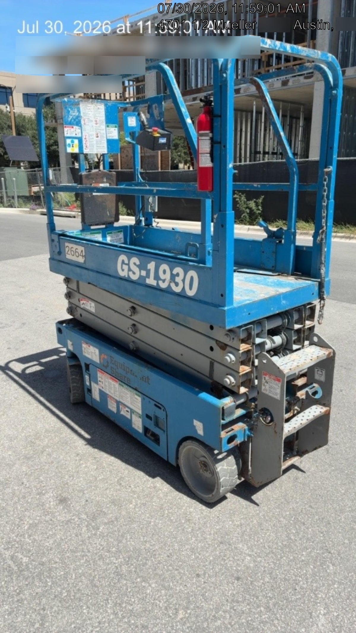 2017 Genie GS-1930 Genie GS-1930 Scissor Lift