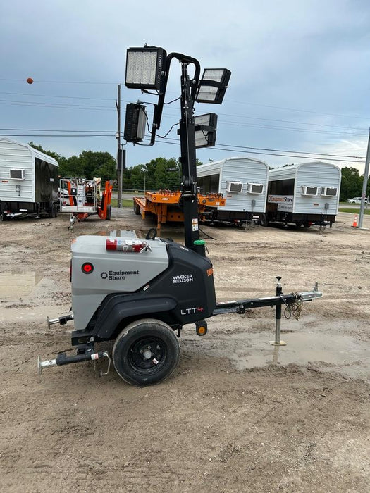 2024 Wacker Neuson LTT4 Diesel, Kohler KDW702, Deep Sea Controller, Auto Start, LED 320W, Bypass Outlet, T3